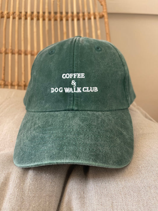 Coffee & Dog Walk Club Dad Cap