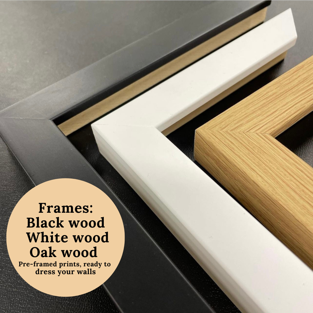 Good morning coffee list Kitchen Art Print