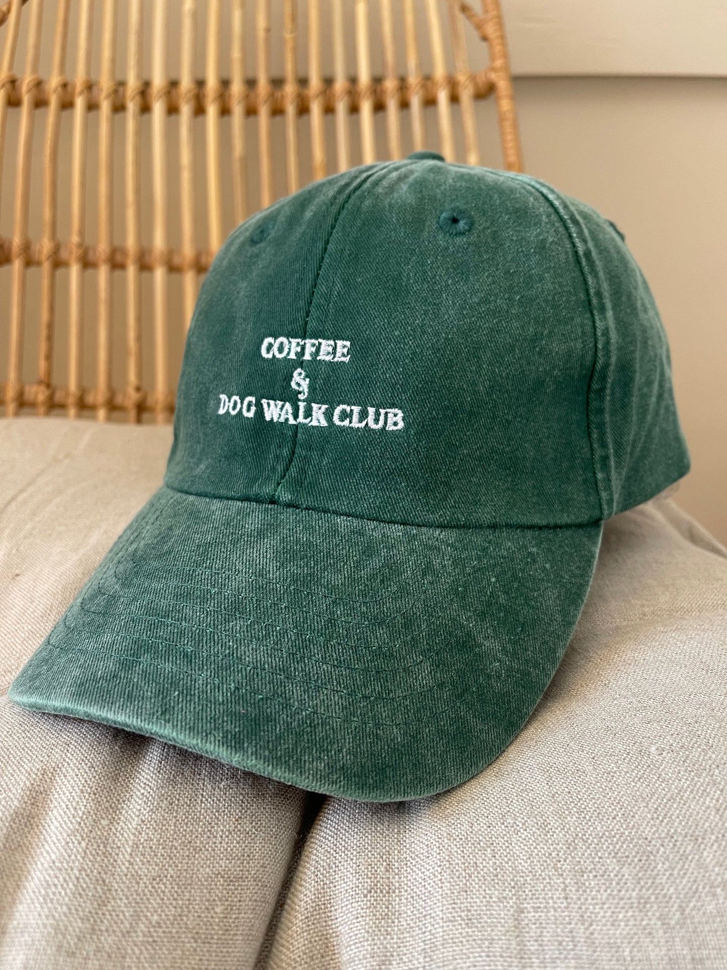 Coffee & Dog Walk Club Dad Cap