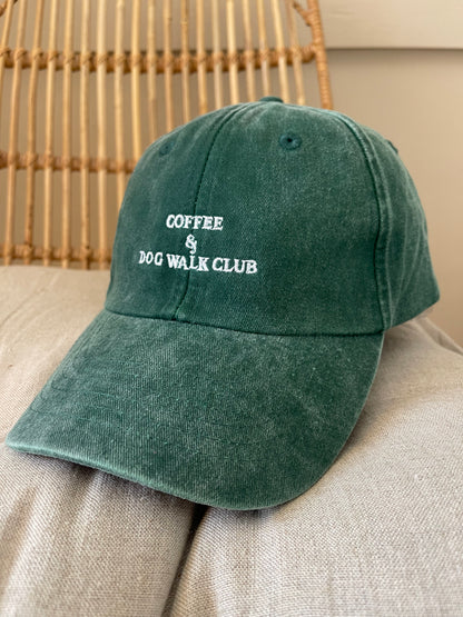 Coffee & Dog Walk Club Dad Cap